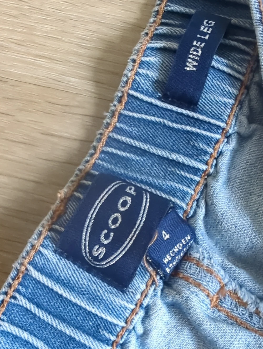 Scoop Size 4 Wide Leg Light Blue Women’s Jeans